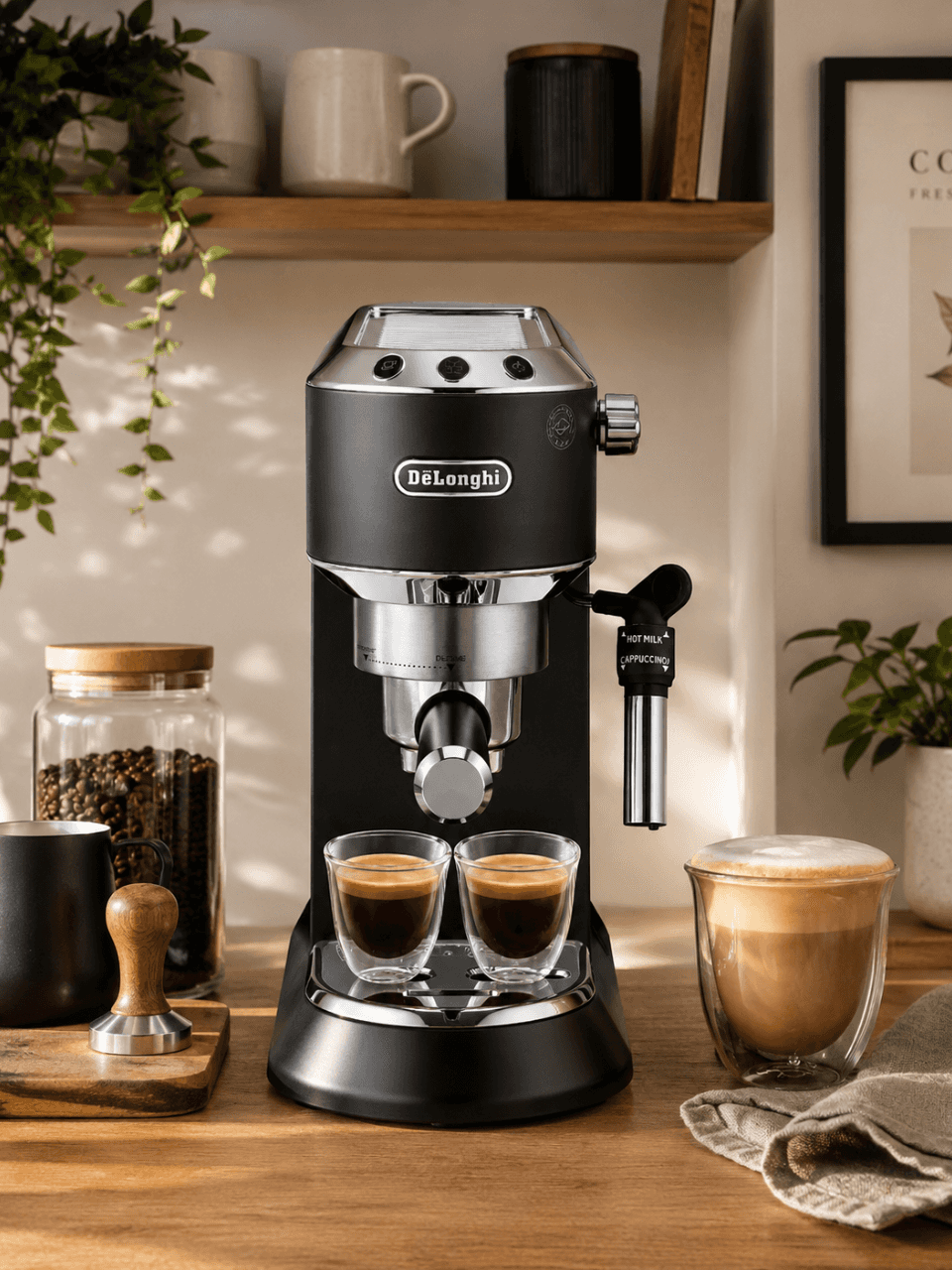 Кофеварка рожковая Delonghi Dedica EC685.ВК